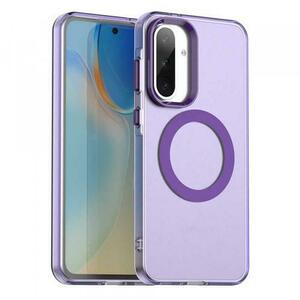 Husa MagSafe pentru Samsung Galaxy A56 A566, Techsuit, CandyCase, Mov imagine