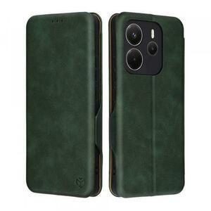 Husa pentru Xiaomi Redmi Note 14 4G (Regional), Techsuit, Safe Wallet Plus, Verde imagine