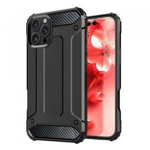 Husa pentru Apple iPhone 16 Pro Max, Techsuit, Hybrid Armor, Neagra imagine