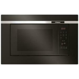 Cuptor cu microunde incorporabil Hansa AMG20BFH, 20 L, 700 W, Grill (Negru) imagine