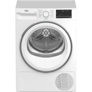 Uscator de rufe Beko B3T67230, Pompa de caldura, 7 kg, SteamCure, Hygienic Dry, OptiSense, Recycled Dry (Alb) imagine