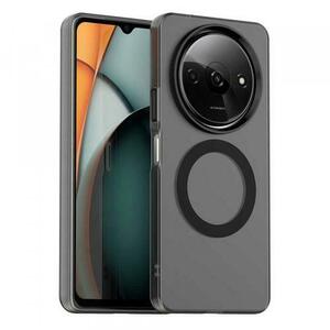 Husa MagSafe pentru Xiaomi Redmi A3x / A3, Techsuit, CandyCase, Neagra imagine