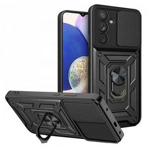 Husa pentru Samsung Galaxy A14 A145 / A14 5G A146, Techsuit, CamShield, Neagra imagine