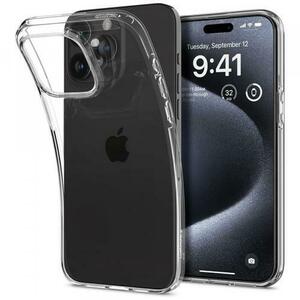 Husa pentru Apple iPhone 15 Pro, Spigen, Liquid Crystal, Transparenta imagine