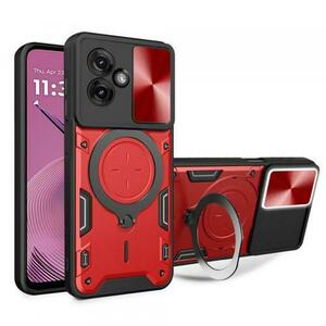 Husa pentru Motorola Moto G55, Techsuit, CamGuard Pro, Rosie imagine