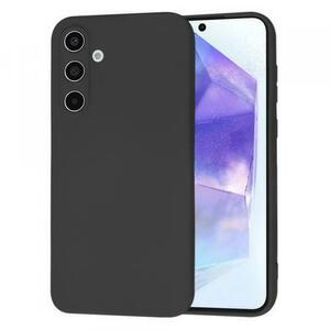 Husa pentru Samsung Galaxy A55 5G A556, Techsuit, SoftFlex, Neagra imagine