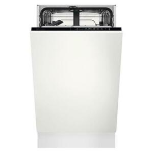 Masina de spalat vase incorporabila Electrolux EEA71210L, 9 seturi, 5 programe, Clasa F, Motor Inverter, AirDry, PerfectFit, 45 cm (Alb) imagine