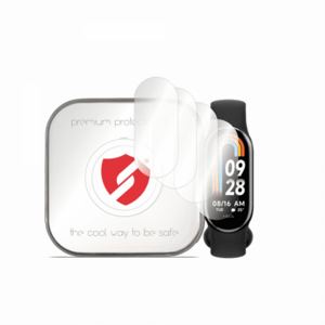 Folie Protectie Smart Protection Premium Classic pentru Xiaomi Smart Band 9 / Band 8, Set 4 bucati, Plastic imagine