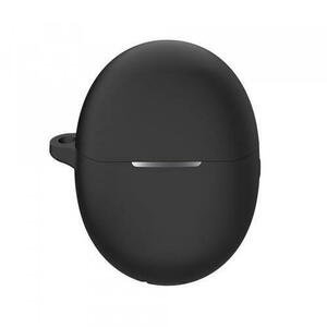 Husa Techsuit Silicone Case pentru Huawei FreeBuds 5 (Negru) imagine