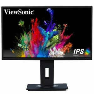 Monitor Refurbished ViewSonic VG2448, 24 Inch Full HD IPS LED, VGA, HDMI, Display Port, USB 3.2 imagine