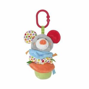 Jucarie de plus Lorelli Soricel, 16 cm, cu vibratie, zornaitoare, 0 luni+ imagine