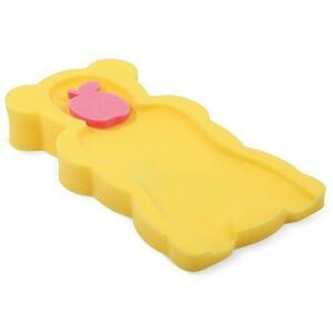 Reductor din burete Lorelli Maxi Yellow, pentru cadita, 52x32x8 cm imagine