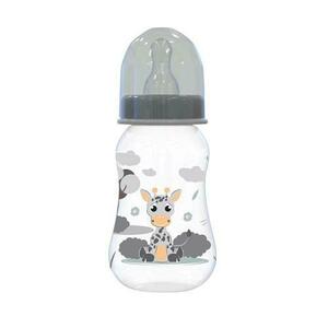 Biberon cu capac Lorelli, 0 luni+, 125 ml, Ice Grey imagine
