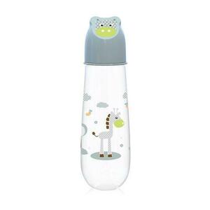Biberon Animals Lorelli, 250 ml, capac decorat, 0 luni+, Mint Green imagine