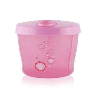 Recipient pentru lapte praf Lorelli, 3 compartimente, portabil, Pink imagine