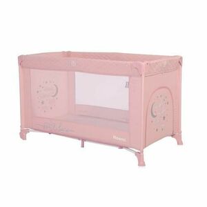 Patut pliabil Lorelli Noemi, 1 nivel, 120x60 cm, Mellow Rose Star imagine