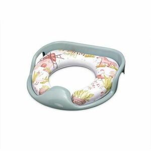 Reductor moale pentru toaleta Lorelli, cu manere, confortabil, impermeabil, protectie impotriva stropirii, model universal, Green Farm imagine