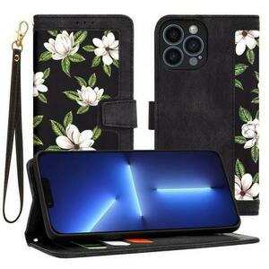 Husa pentru Apple iPhone 13 Pro Max, Techsuit, FlipCraft, Neagra imagine