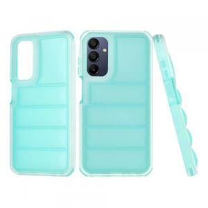 Husa pentru Samsung Galaxy A15 5G A156 / A15 A155, Techsuit, Wave Shield, Turcoaz imagine