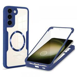Husa MagSafe pentru Samsung Galaxy S23+ S916, Techsuit, ColorVerse 360, Albastra imagine