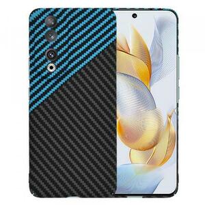 Husa pentru Honor 90, Techsuit, Carbonite FiberShell, Neagra Bleu imagine