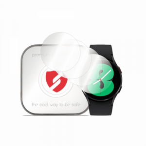 Folie Protectie Smart Protection Premium Classic pentru Samsung Galaxy Watch4 40mm, Set 4 bucati, Plastic imagine