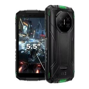 Telefon Mobil Doogee Fire 3 Ultra, Procesor Unisoc T7200, Ecran IPS LCD 5.5 6GB RAM, 256GB Flash, Camera Duala 16+ 20 MP, Wi-Fi, 4G, Dual Sim, Android (Negru/Verde) imagine