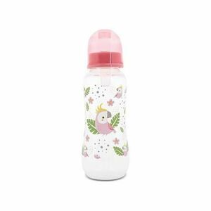 Biberon cu capac Lorelli Shell Pink, 0 luni+, 250 ml imagine