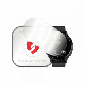 Folie Protectie Smart Protection Premium Classic pentru Garmin Venu 3, Set 4 bucati, Plastic imagine