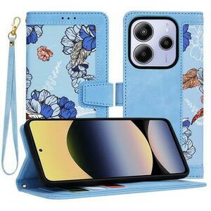 Husa pentru Xiaomi Redmi Note 14 5G, Techsuit, FlipCraft (Albastru) imagine