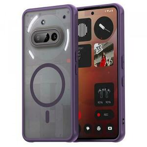 Husa MagSafe pentru Nothing Phone (3a), Techsuit, HaloFrost II, Mov imagine
