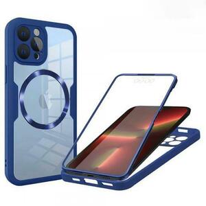 Husa MagSafe pentru Apple iPhone 13 Pro, Techsuit, ColorVerse 360, Albastra imagine