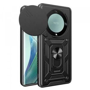 Husa pentru Honor Magic5 Lite, Techsuit, CamShield, Neagra imagine
