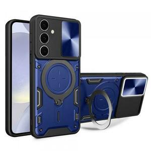Husa pentru Samsung Galaxy S24+ S926, Techsuit, CamGuard Pro, Albastra imagine