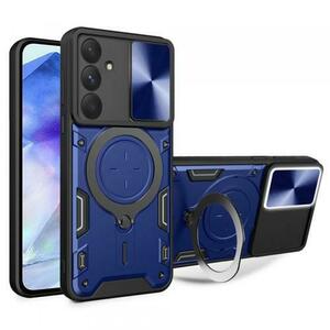 Husa pentru Samsung Galaxy A55 5G A556, Techsuit, CamGuard Pro, Albastra imagine