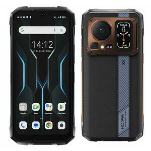 Telefon Mobil HOTWAV Cyber 16 Pro, Procesor MediaTek Helio G100 Octa-Core, Ecran 6.6inch, 8GB RAM, 512GB Flash, Camera Duala 108 + 24 MP, Wi-Fi, 4G, Dual Sim, Android (Negru/Auriu) imagine