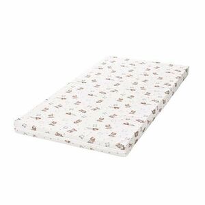 Saltea pat Lorelli Classic Bear and Pill Beige, 60 x 120 x 6 cm, spuma elastica imagine