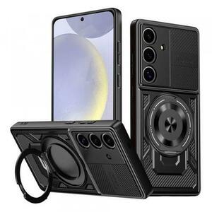 Husa pentru Samsung Galaxy S25 S931 / S24 S921, Techsuit, RuggedCam (Negru) imagine