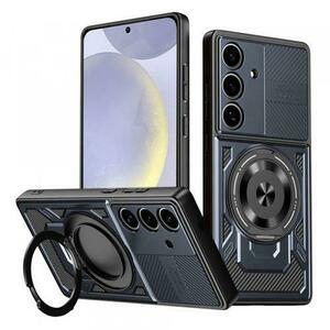 Husa pentru Samsung Galaxy S25 S931 / S24 S921, Techsuit, RuggedCam (Albastru) imagine