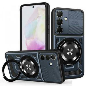 Husa pentru Samsung Galaxy A35 5G A356 Techsuit RuggedCam (Albastru/Negru) imagine