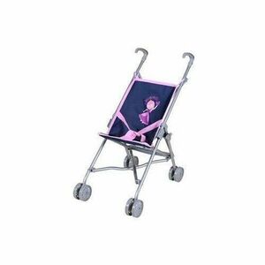 Carucior pentru papusi Knorr Toys Sim, 42 x 27 x 55 cm, 3 Ani+, Albastru imagine