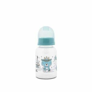 Biberon cu capac Lorelli Aqua Blue, 0 luni+, 125 ml imagine