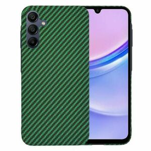 Husa pentru Samsung Galaxy A15 5G A156 / A15 A155, Techsuit, Carbonite FiberShell, Verde imagine