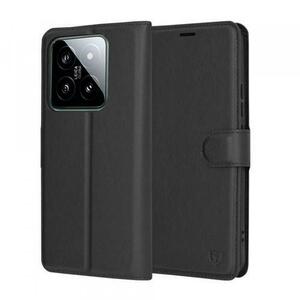 Husa pentru Xiaomi 14, Techsuit, Leather Folio, Neagra imagine