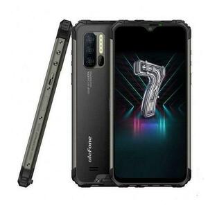 Telefon Mobil Ulefone Armor 7, Procesor MediaTek Helio P90 Octa-Core, IPS LCD 6.3, 8GB RAM, 128GB Flash, Camera Tripla 48 + 2 + 2 MP, Wi-Fi, 4G, Dual SIM, Android (Negru) imagine