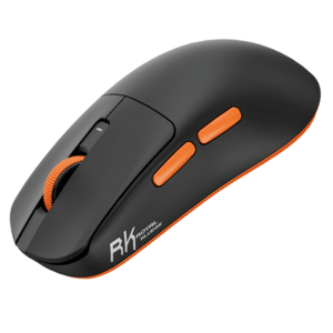 Mouse Gaming Royal Klunge M30, Wired, Wireless, Bluetooth (Portocaliu/Negru) imagine