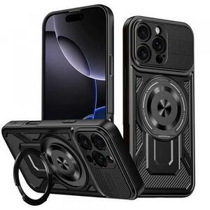 Husa pentru Apple iPhone 16 Pro Max Techsuit RuggedCam (Negru) imagine