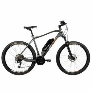Bicicleta Electrica Afisport M17 - 27.5 Inch, L-XL, Gri imagine