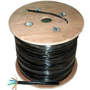 Cablu UTP OEM KAB0110, CAT.5e, 305m (Negru) imagine