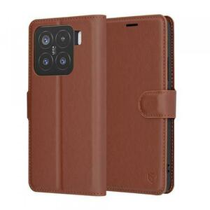 Husa Techsuit Leather Folio pentru Xiaomi 15 (Maro) imagine
